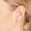 تصویر  گوشواره مثلثی زنانه